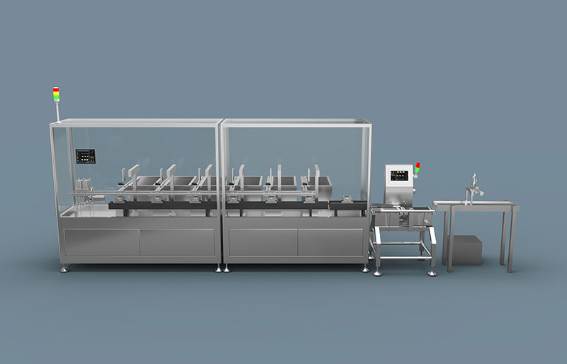 4-6 types of automatic bagging for frozen storage tubes