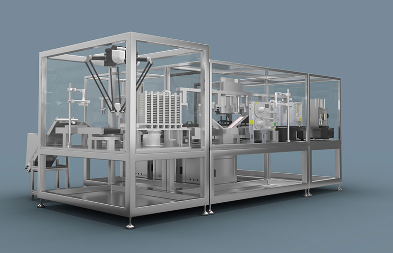 试剂卡盒全自动组装装袋生产线